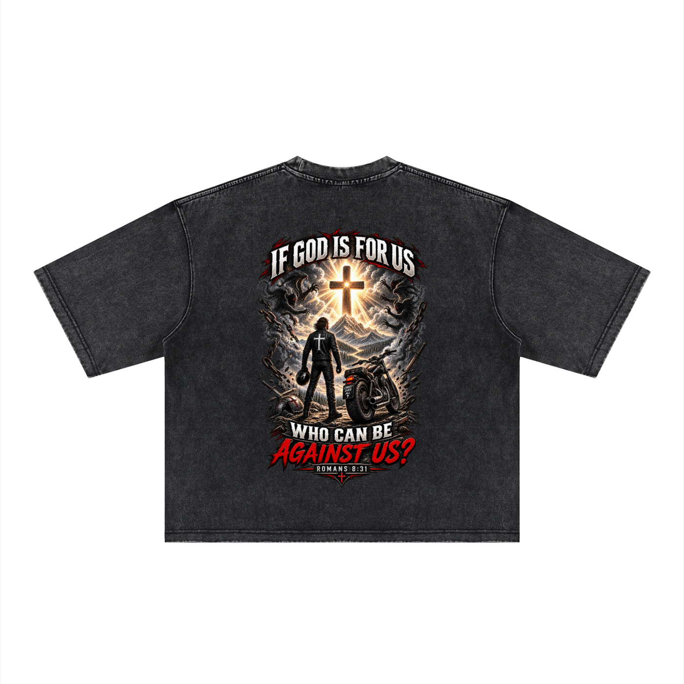 Unisex Heavyweight Mineral Wash Boxy T-Shirt