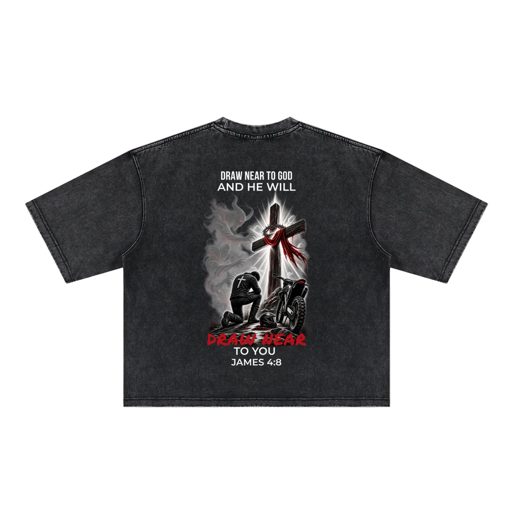 Draw Near Boxy Tee