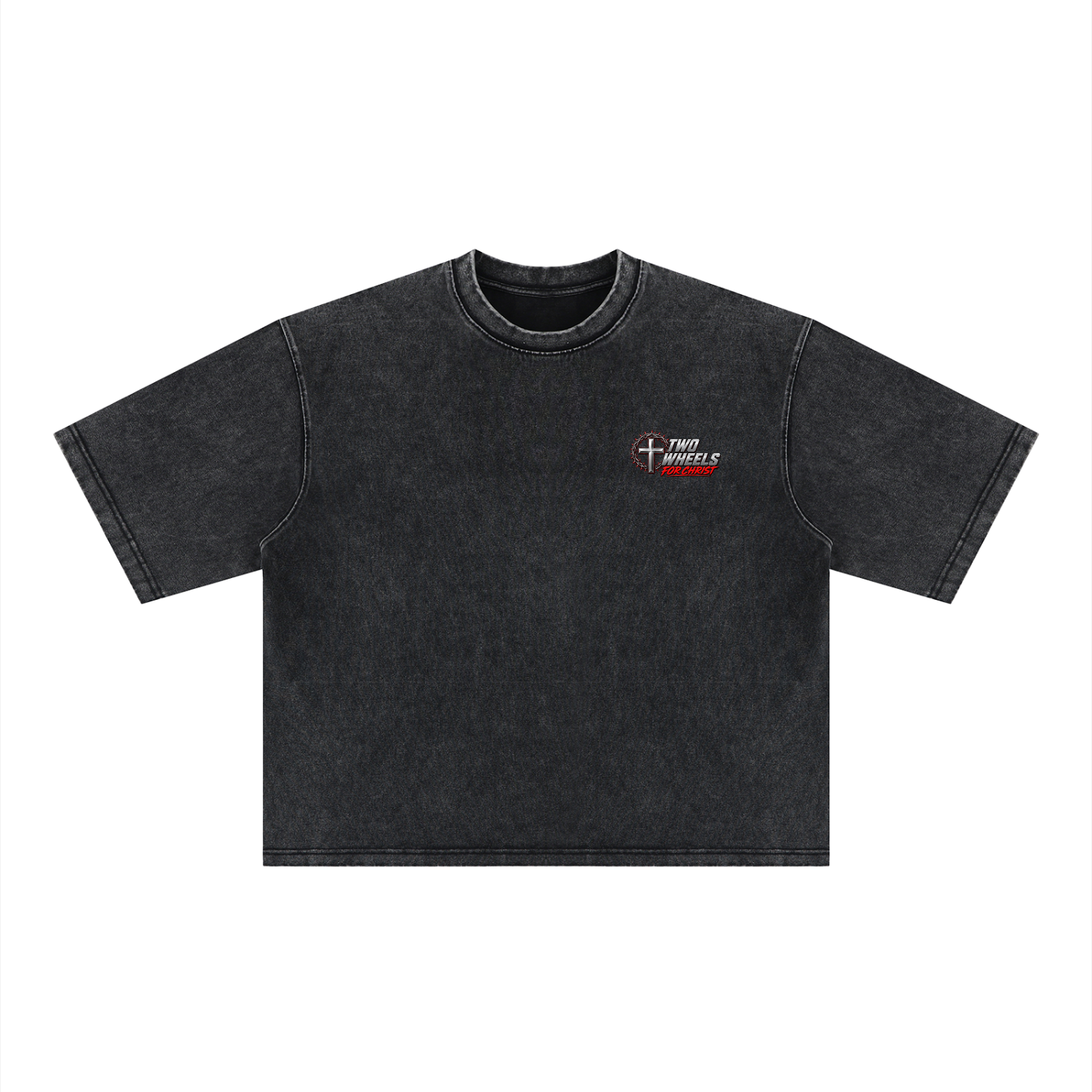 Unisex Heavyweight Mineral Wash Boxy T-Shirt
